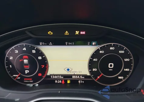 2018 Audi A4 2.0T Tech Premium z USA, uszkodzony, nr VIN WAUENAF49JN001432